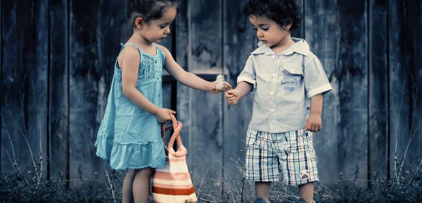 Baby is a bundle of joy to behold